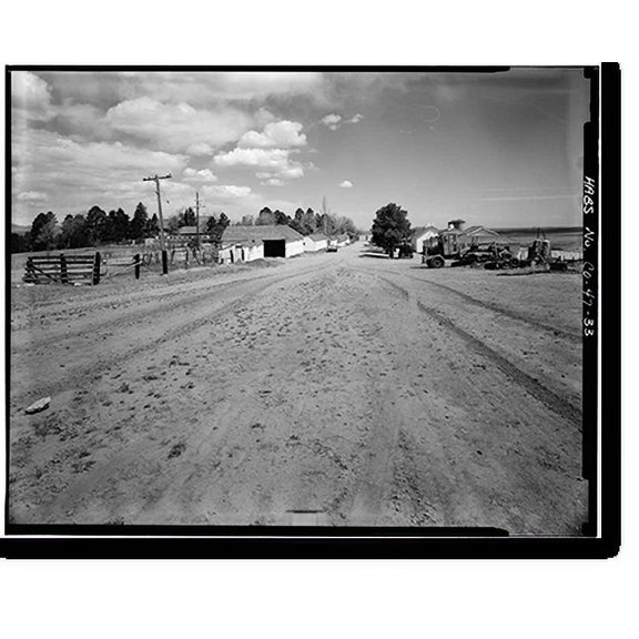 Historic Print, Highlands Ranch, 161 Holman Way, Sedalia vicinity, Douglas County, CO - 33, 16" x 20"