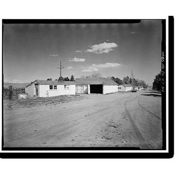 Historic Print, Highlands Ranch, 161 Holman Way, Sedalia vicinity, Douglas County, CO - 34, 18" x 24"