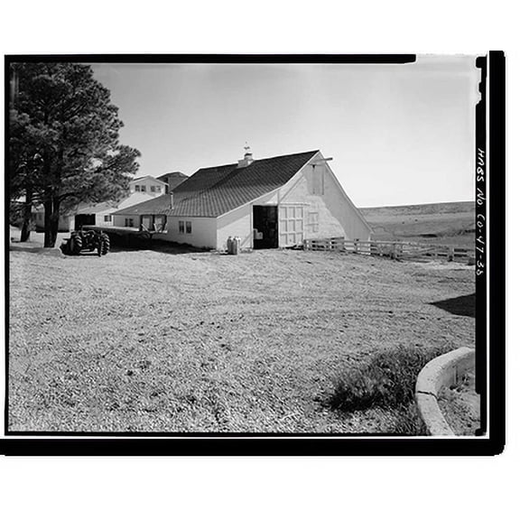 Historic Print, Highlands Ranch, 161 Holman Way, Sedalia vicinity, Douglas County, CO - 38, 18" x 24"