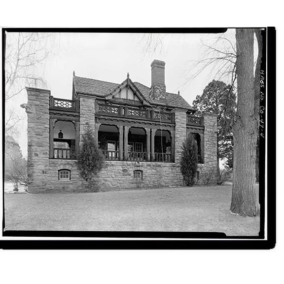 Historic Print, Highlands Ranch, 161 Holman Way, Sedalia vicinity, Douglas County, CO - 4, 18" x 24"