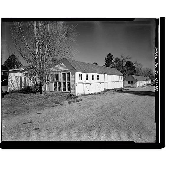 Historic Print, Highlands Ranch, 161 Holman Way, Sedalia vicinity, Douglas County, CO - 40, 16" x 20"