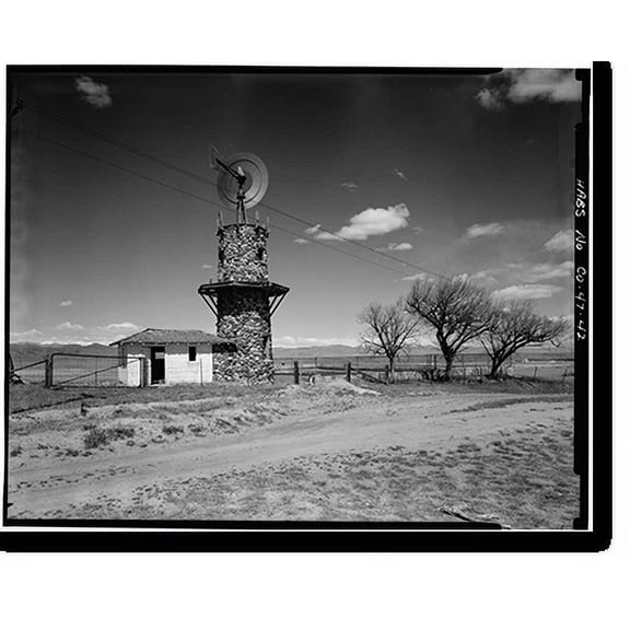 Historic Print, Highlands Ranch, 161 Holman Way, Sedalia vicinity, Douglas County, CO - 42, 16" x 20"