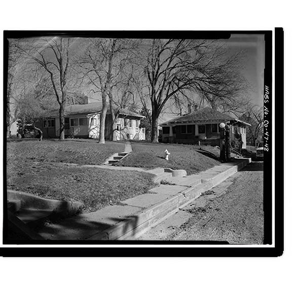 Historic Print, Highlands Ranch, 161 Holman Way, Sedalia vicinity, Douglas County, CO - 48, 18" x 24"