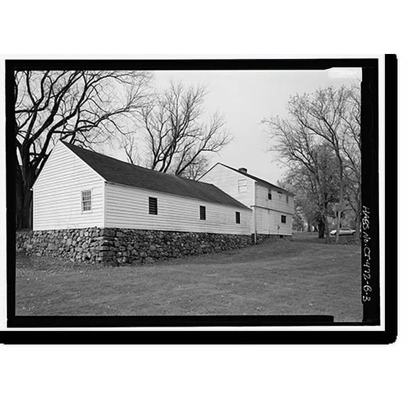 Historic Print, Hill-Stead, Farm Complex, 35 Mountain Road, Farmington, Hartford County, CT - 3, 18" x 24"