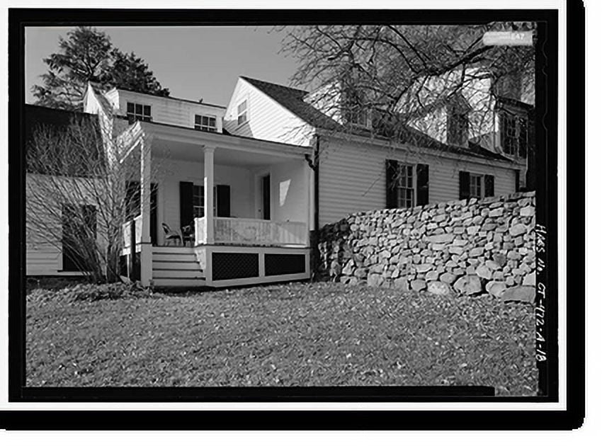 Historic Print, HillStead, PopeRiddle House Complex, 35 Mountain Road