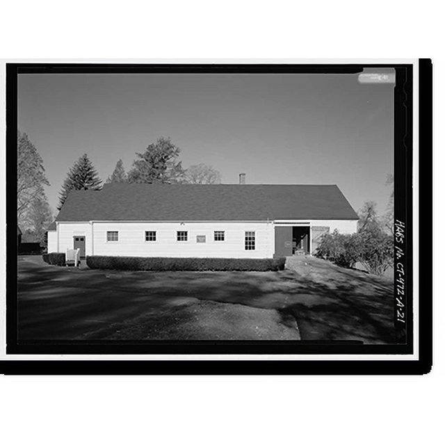 Historic Print, HillStead, PopeRiddle House Complex, 35 Mountain Road