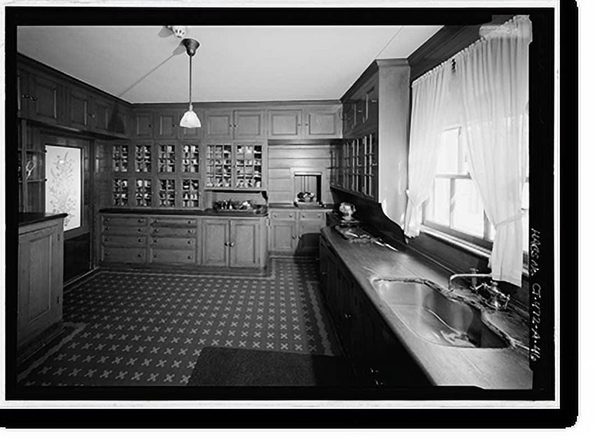 Historic Print, HillStead, PopeRiddle House Complex, 35 Mountain Road