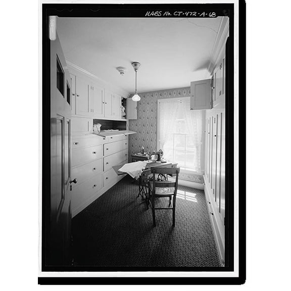 Historic Print, Hill-Stead, Pope-Riddle House Complex, 35 Mountain Road, Farmington, Hartford County, CT - 68, 18" x 24"