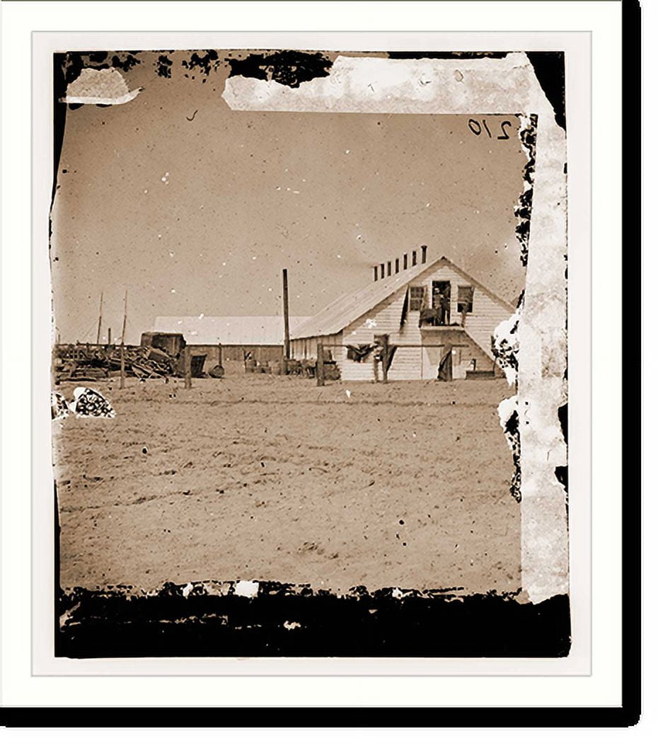 Historic Print, Hilton Head South Carolina. Federal army bake house, 16