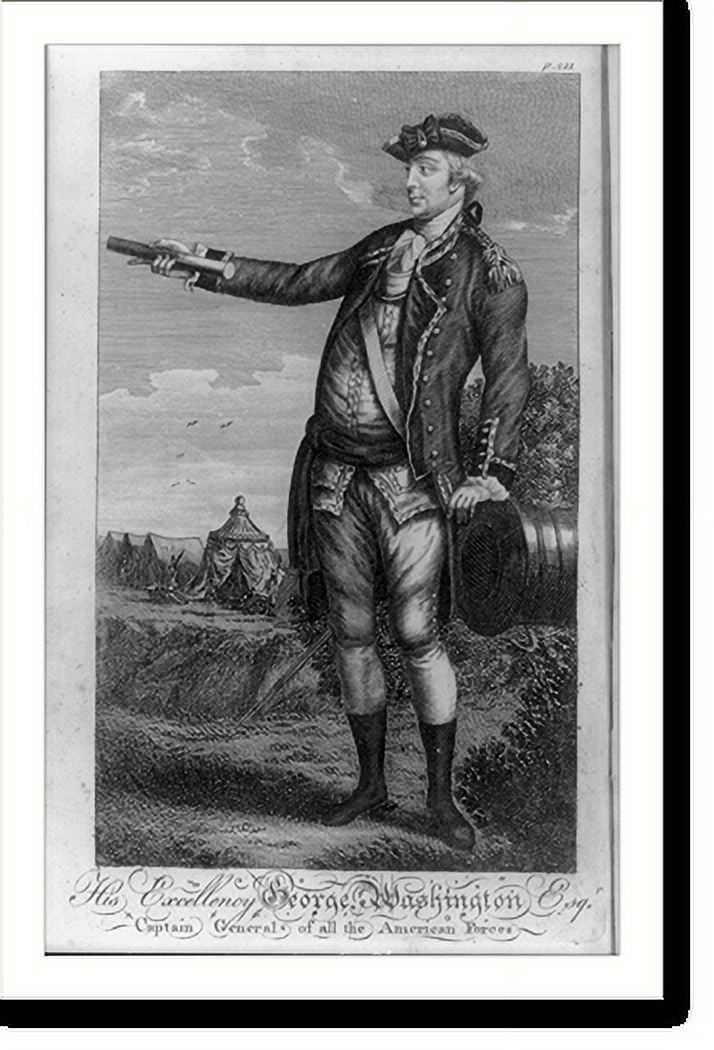 Historic Print, His excellency George Washington Esq'r. captain general ...