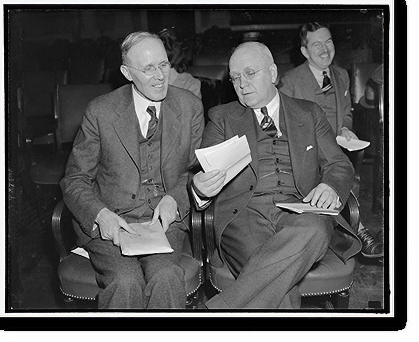 Historic Print, Hit Townsend pension plan. Washington, D.C., Feb. 23