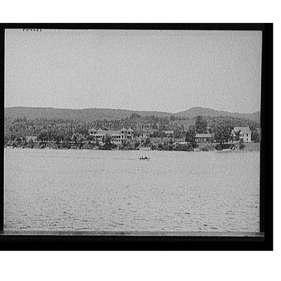 Historic Print, [Holyoke Canoe Club, Holyoke, Mass.], 18" x 24"