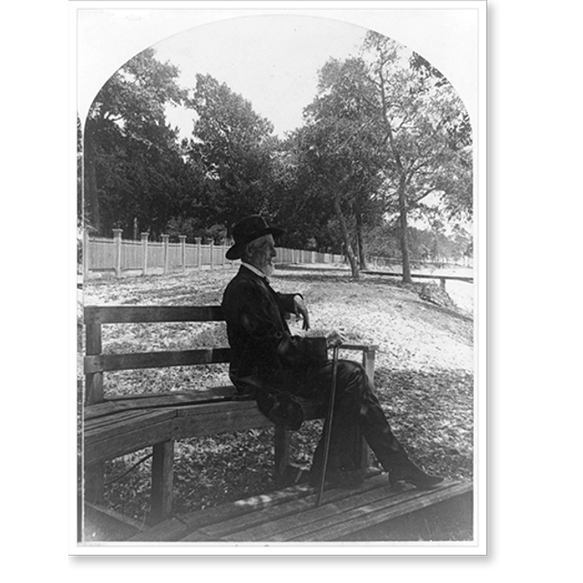 Historic Print, Home of Jefferson Davis. The quiet rest, 16" x 20