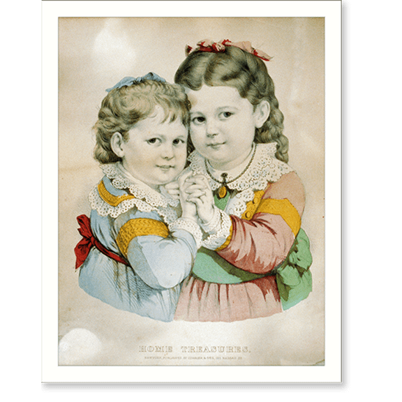 Historic Print, Home treasures, 18" x 24"