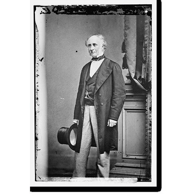 Historic Print, Hon. James Wilson Grimes of Iowa, 16" x 20"