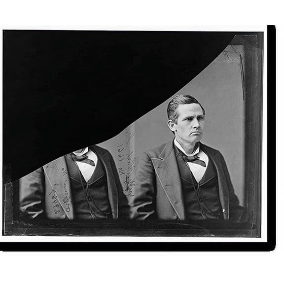 Historic Print, Hon. O. H. Browning, 18" x 24"