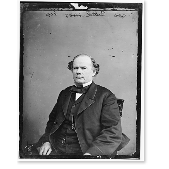 Historic Print, Hon. Samuel Clarke Pomeroy Kansas, 16" x 20"