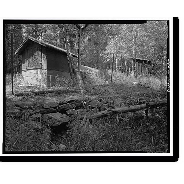 Historic Print, Hondius Water Line, 1.6 miles Northwest of Park