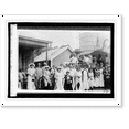 thumbnail image 1 of Historic Print, Honduras, La Ceiba, R.R. Station, 16" x 20", 1 of 3