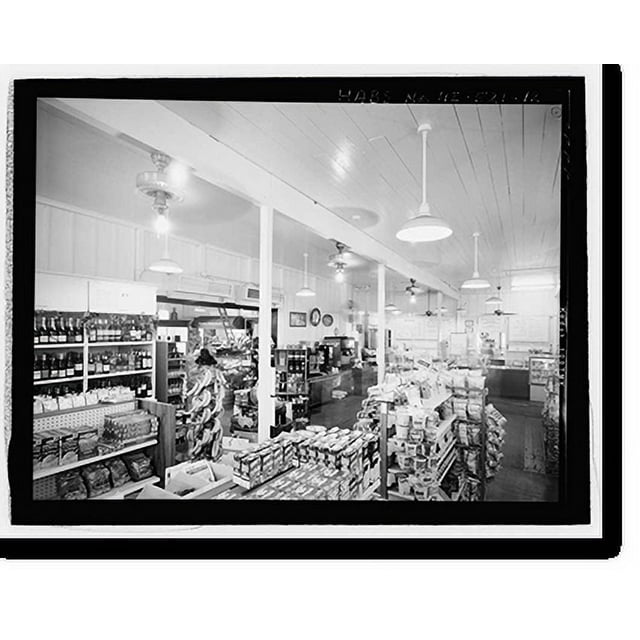 Historic Print, Honolua Store & Warehouse, 502 Office Street, Kapalua