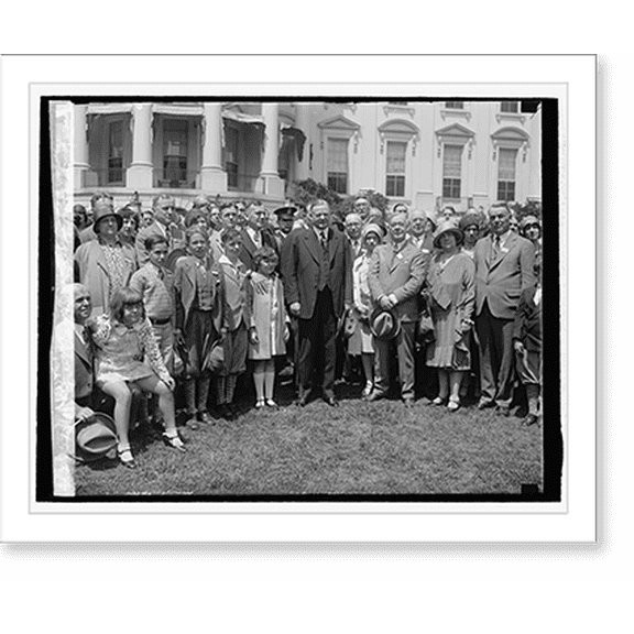 Historic Print, Hoover & Freight Claims Division of American Railway Assn., 5/22/29, 16" x 20"