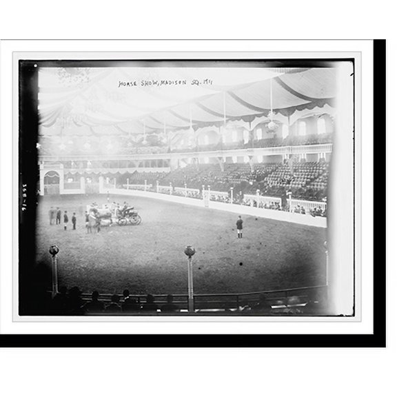 Historic Print, Horse Show, Madison Sq. - 2, 16" x 20"