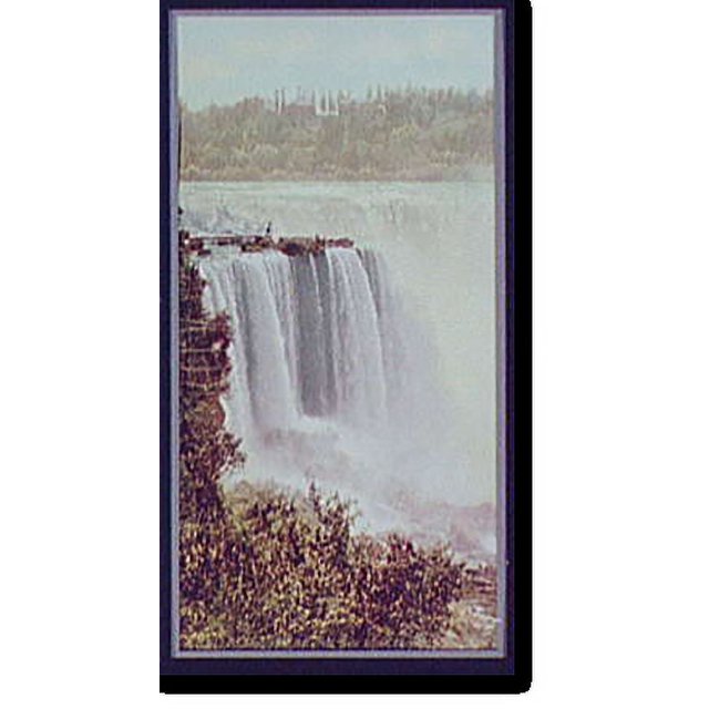 Historic Print, Horseshoe Falls from Goat Island, Niagara 2, 16" x 20