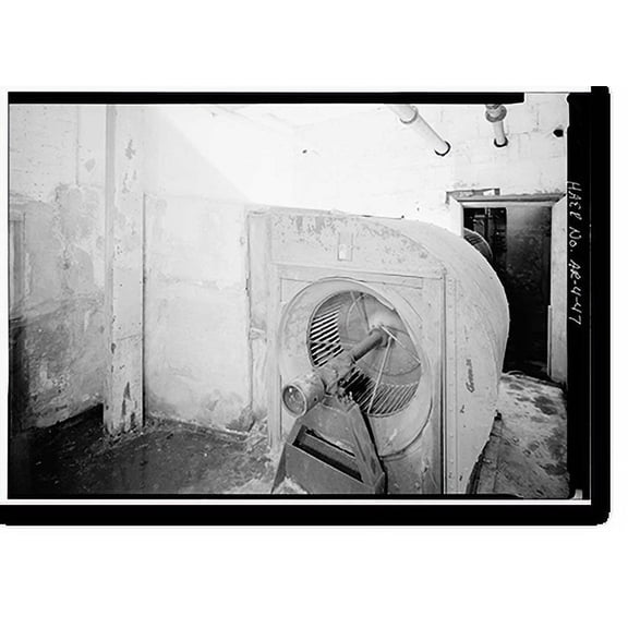 Historic Print, Hot Springs National Park, Bathhouse Row, Fordyce Bathhouse: Mechanical & Piping Systems, State Highway 7, 1 mile north of U.S. Highway 70, Hot Springs, Garland County, ...18" x 24"