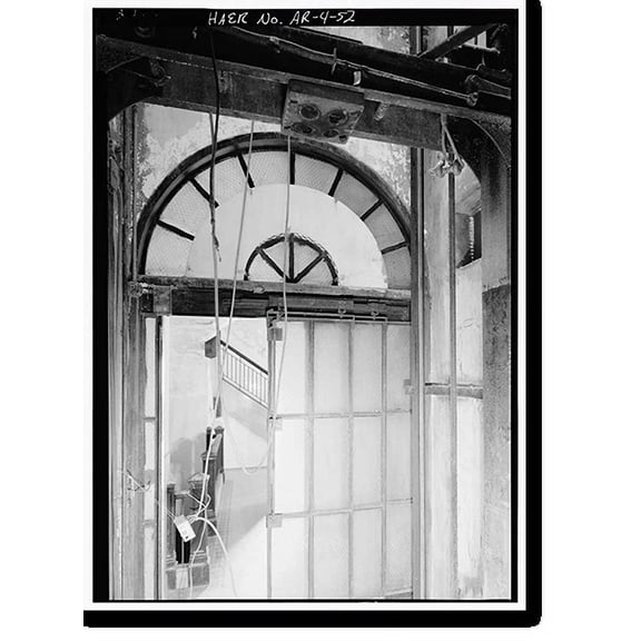 Historic Print, Hot Springs National Park, Bathhouse Row, Fordyce Bathhouse: Mechanical & Piping Systems, State Highway 7, 1 mile north of U.S. Highway 70, Hot Springs, Garland County, …16" x 20"