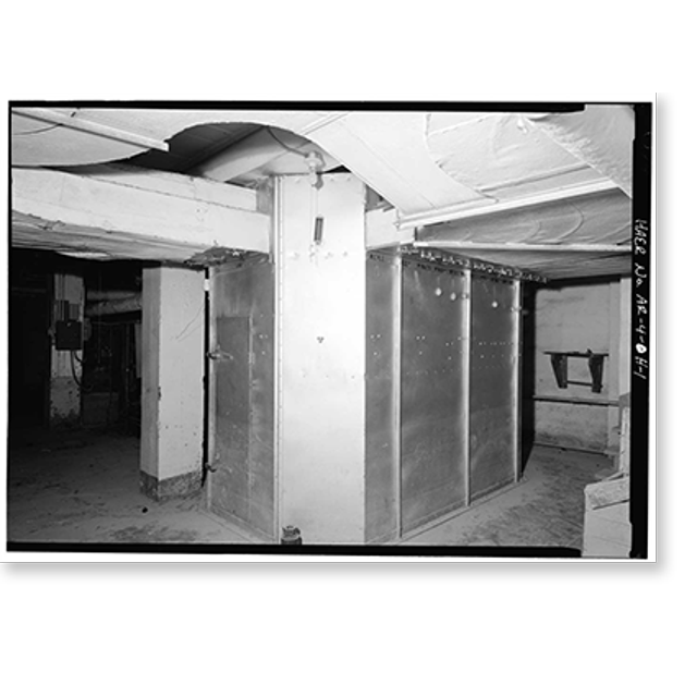 Historic Print, Hot Springs National Park, Bathhouse Row, Lamar