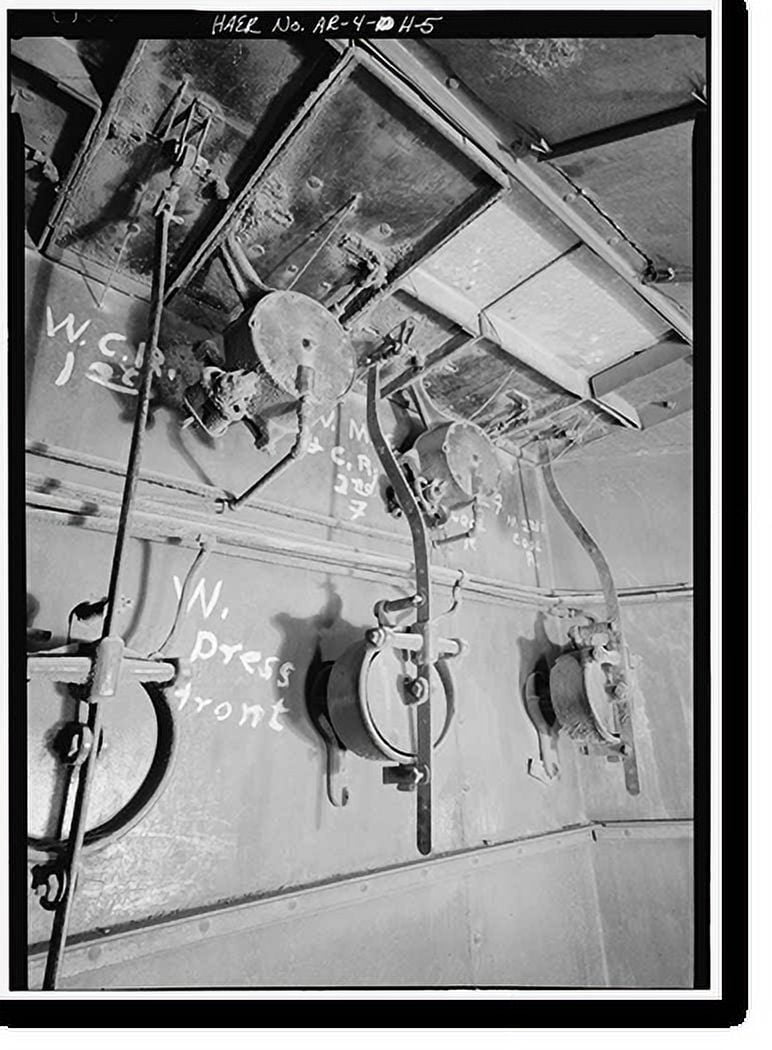 Historic Print, Hot Springs National Park, Bathhouse Row, Lamar