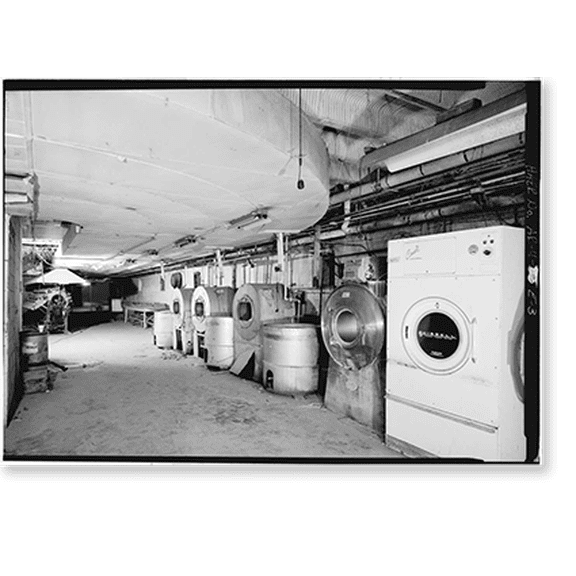 Historic Print, Hot Springs National Park, Bathhouse Row, Quapaw Bathhouse: Mechanical & Piping Systems, State Highway 7, 1 mile north of U.S. Highway 70, Hot Springs, Garland County, A…16" x 20"