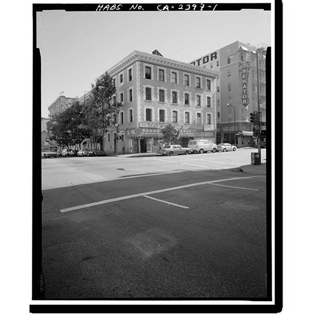 Historic Print, Hotel Adams, 391 Leavenworth Street, San Francisco, San