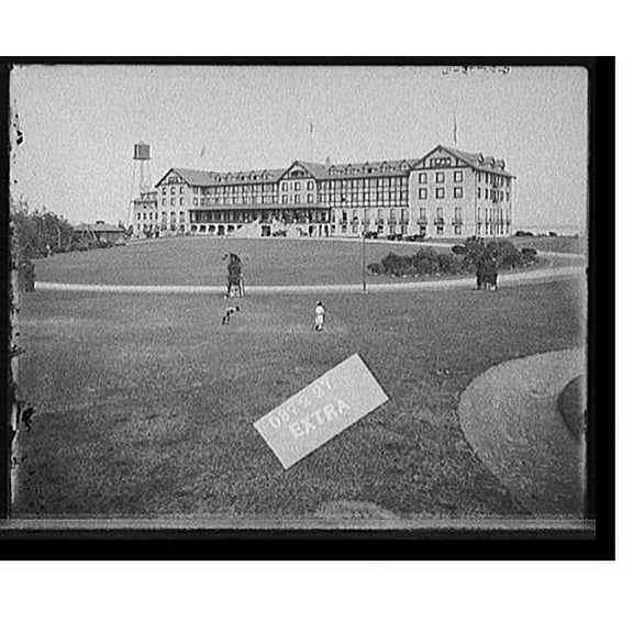 Historic Print, [Hotel Champlain and cottages, Bluff Point, N.Y.] - 3, 16" x 20"