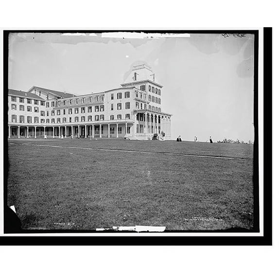 Historic Print, Hotel Kaaterskill from golf links, Catskill Mountains, N.Y., 16" x 20"