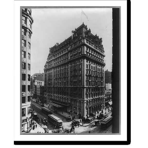 Historic Print, Hotel Kinickerbocker, [New York City], 16" x 20"