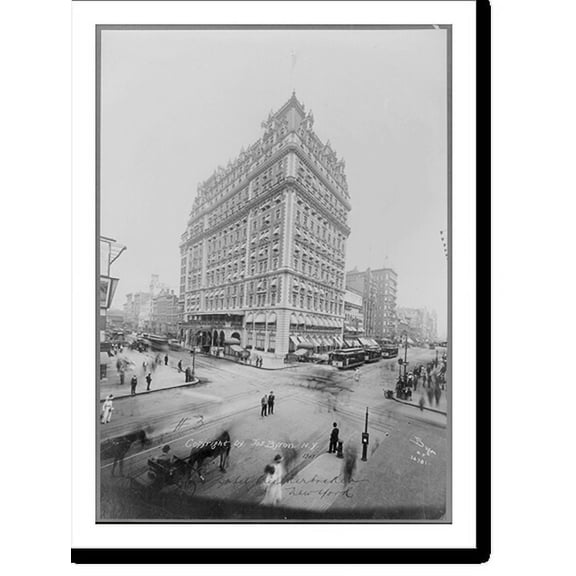 Historic Print, Hotel Knickerbocker, New York City, 16" x 20"