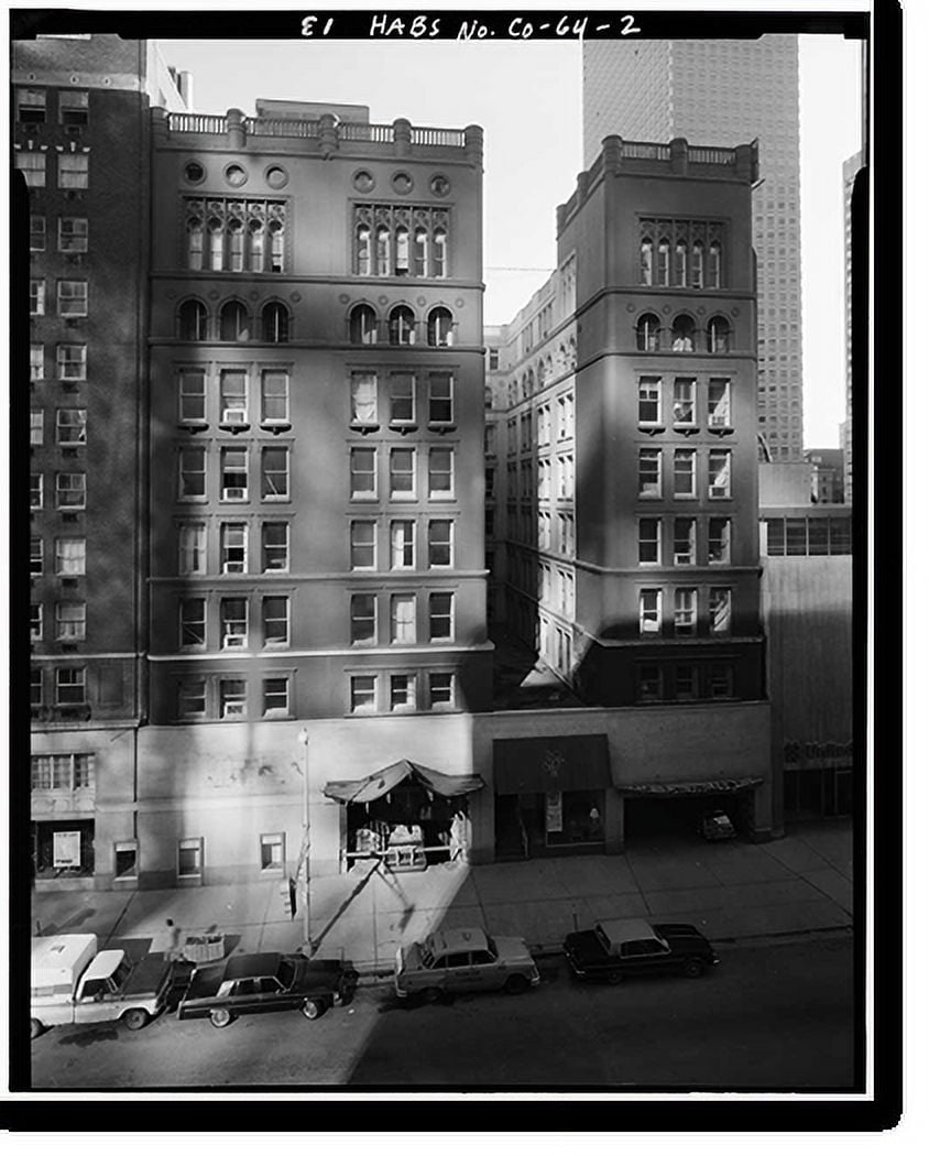 Historic Print, Hotel Metropole & Broadway Theater, 1756 Broadway