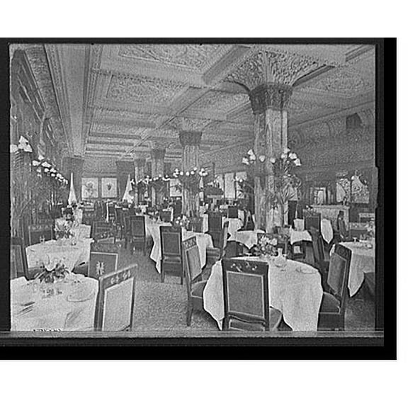 Historic Print, [Hotel Netherland, main dining room, New York, N.Y.], 18" x 24"