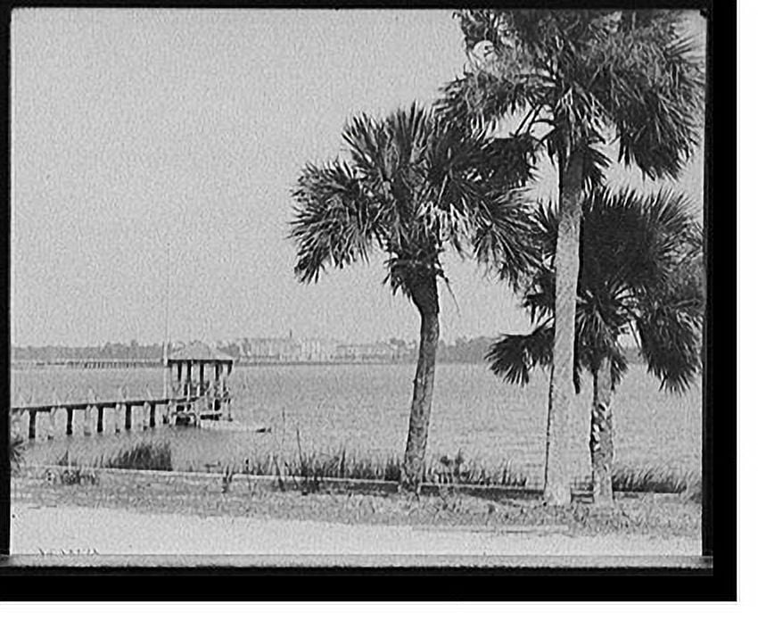 Historic Print, [Hotel Ormond from across the Halifax, Ormond, Fla