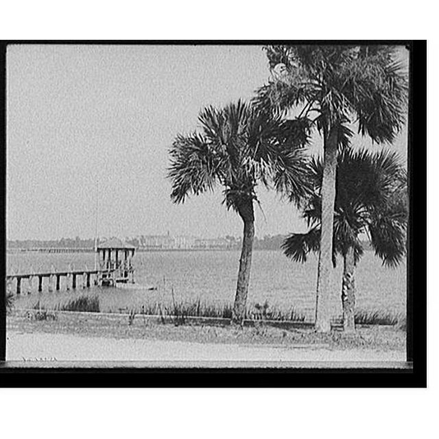 Historic Print, [Hotel Ormond from across the Halifax, Ormond, Fla.], 16" x 20"