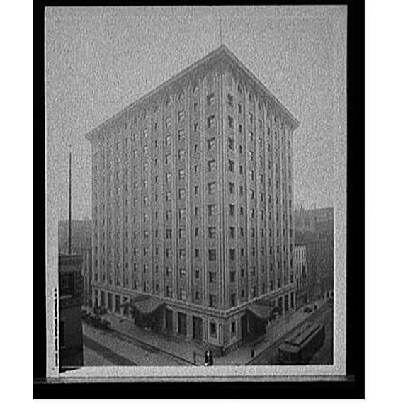 Historic Print, Hotel Statler, Buffalo, N.Y., 18" x 24"