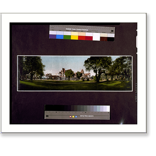 Historic Print, Hotel del Monte, Monterey, California, 16" x 20