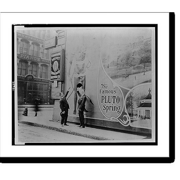 Historic Print, [Houdini visits Indianapolis], 16" x 20"