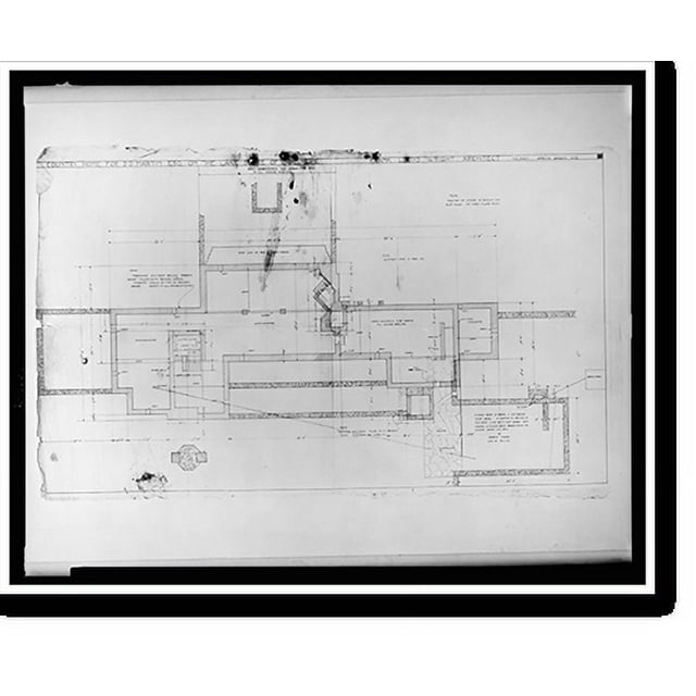 Historic Print, [House (Country Home") for Darwin D. and Isabelle R