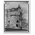 thumbnail image 1 of Historic Print, House at 2111 Bancroft Place, N.W., Washington, D.C., 16" x 20", 1 of 3