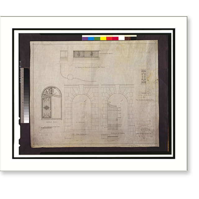 Historic Print, [House (dwelling") for T.T. Gaff, 20th Street and Q