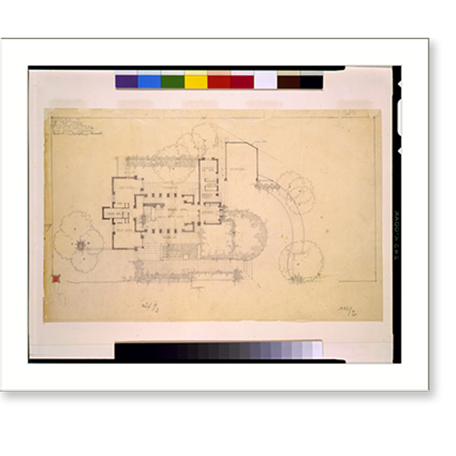 Historic Print, [House for Dr. John Storer, 8161 Hollywood Boulevard