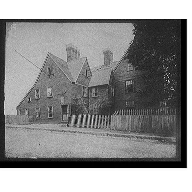 Historic Print, [House of the Seven Gables, Salem, Mass.], 16" x 20