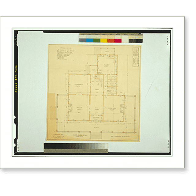 Historic Print, [House (residence") for H.W. Blunt, Gaithersburg